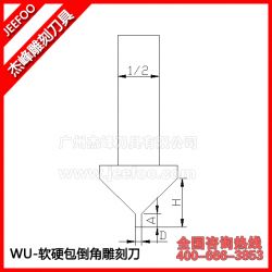 杰峰軟硬包倒角雕刻刀軟硬包背景墻移門雕刻刀彩繪刀一體開槽刀WU